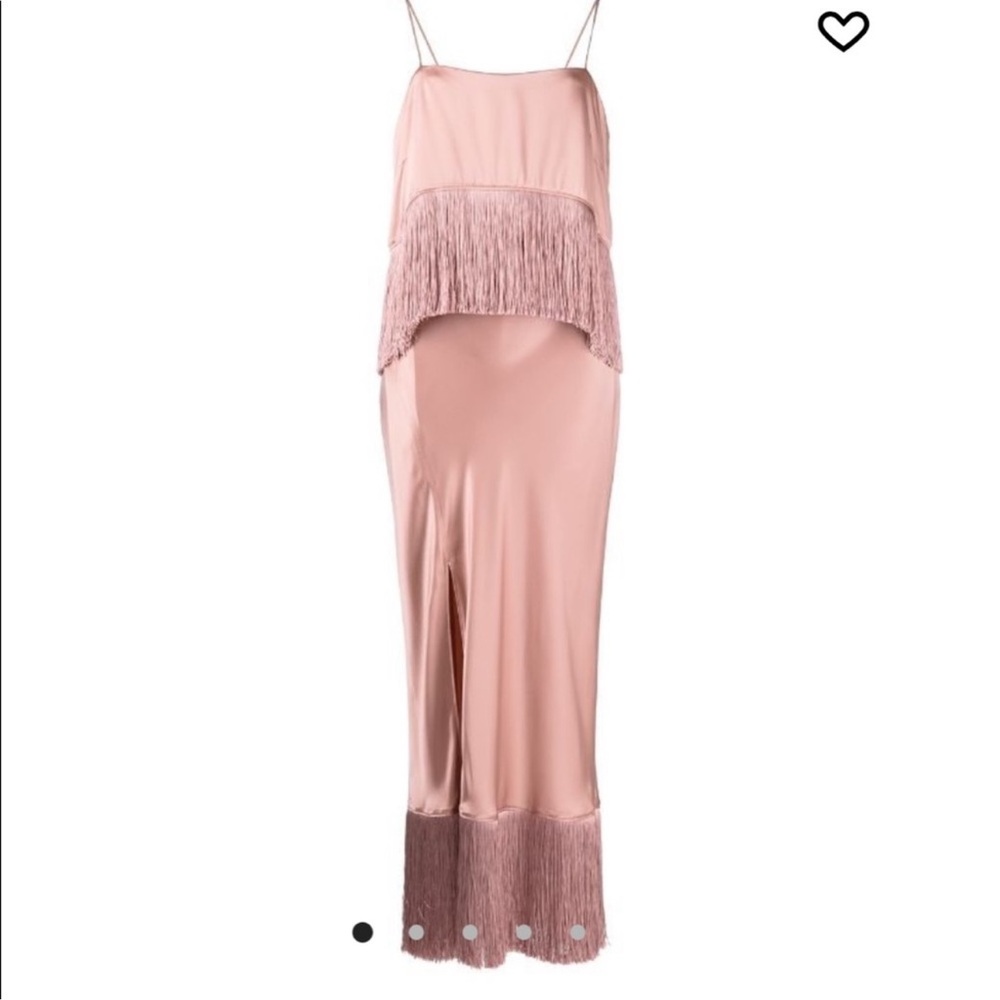 CINQ SEPT FRINGE EASTWOOD GOWN